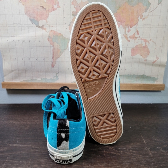 BRAND NEW Converse One Star Pro Ox Sean Pablo Rapid Teal Men Sz 8.0 Women Sz 9.5 - Picture 9 of 9